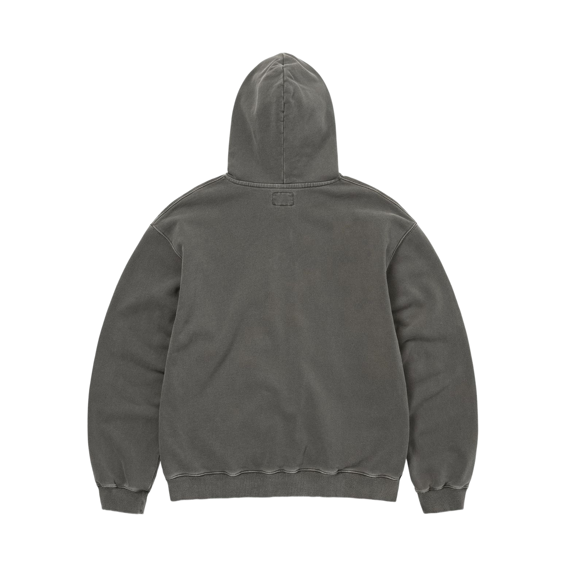 디스이즈네버댓 페이디드 써멀 집업 후드 차콜(thisisneverthat Faded Thermal Zip Up Hoodie Charcoal) - 2