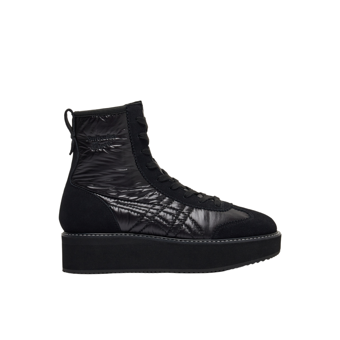 1183C680-001 Onitsuka Tiger Delegation Chunk Boots Black