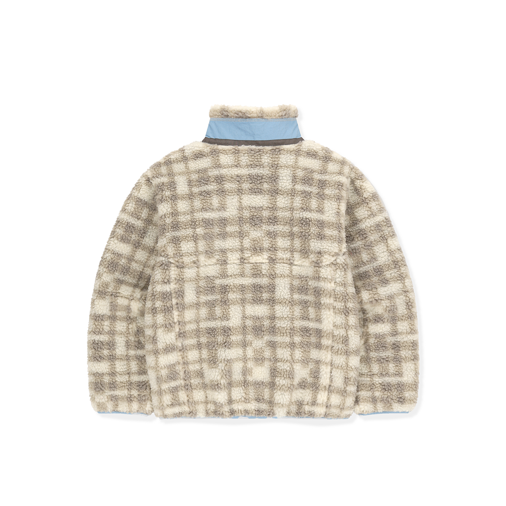 [5% 적립] 썬러브투어 쿠모 쉐르파 윈드 자켓 크림([5% 적립] sunlovetour Kumo Sherpa Wind Jacket Cream) - 2