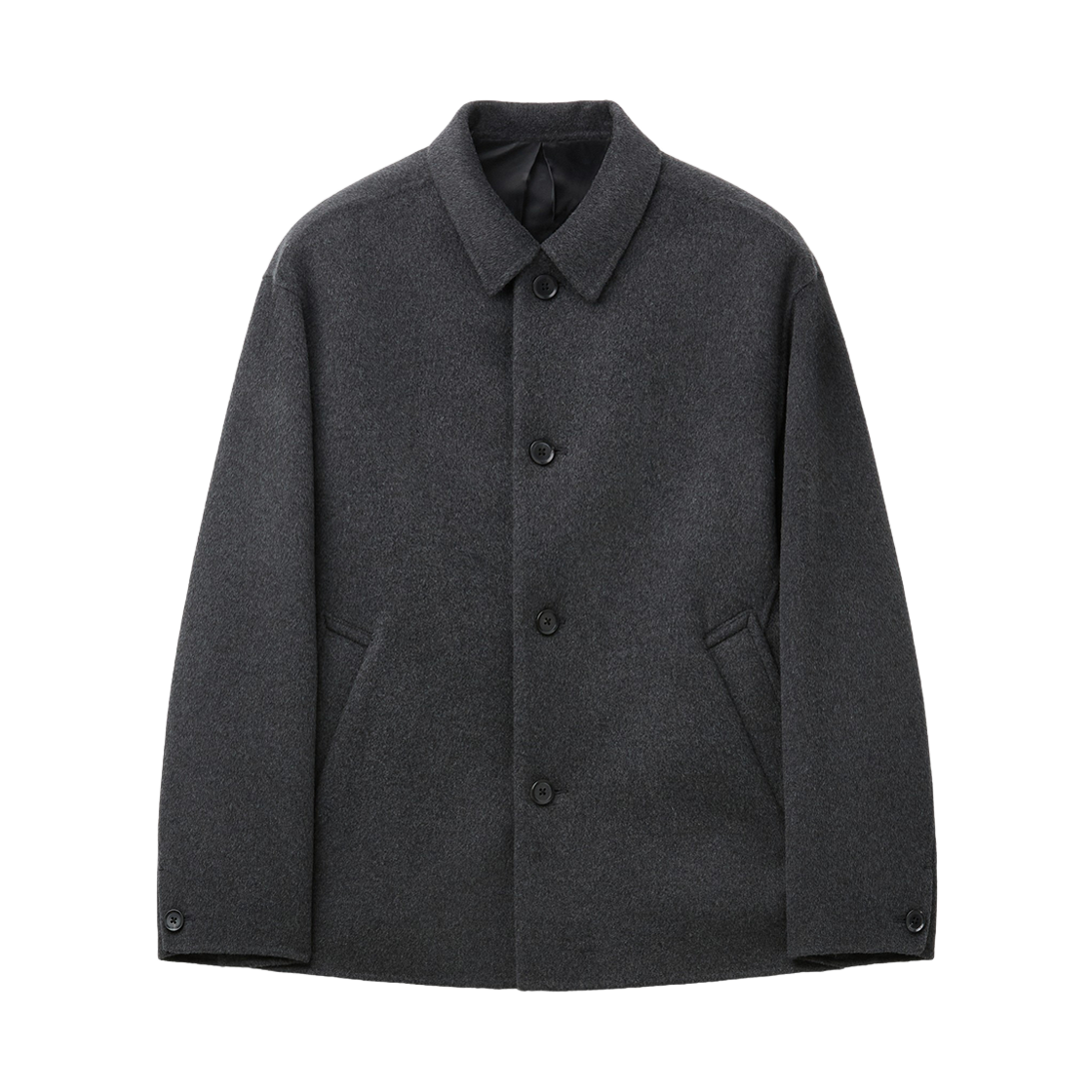 커스텀멜로우 캐시미어 핸드메이드 자켓 그레이(Customellow Cashmere Handmade Jacket Gray)