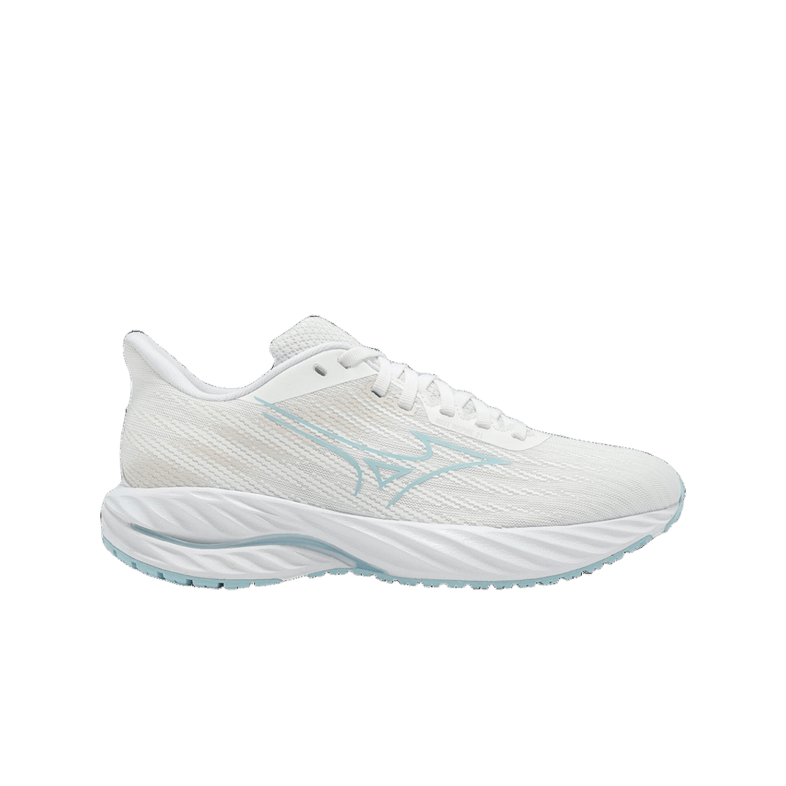 J1GD254475 (W) Mizuno Wave Inspire 21 White Nantucket Breeze