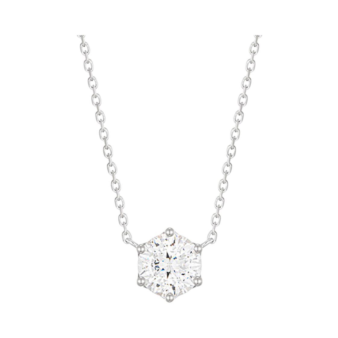 WHITEMOND 1캐럿 목걸이 (JJLJNQ4BS351SW420) - 3