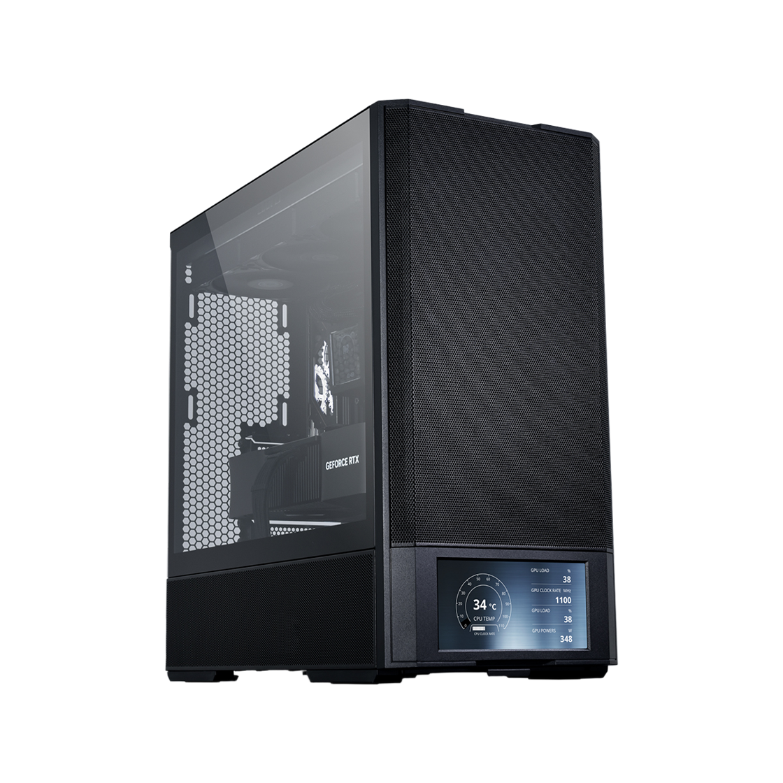 리안리 LANCOOL 207 DIGITAL 블랙(LIAN LI LANCOOL 207 DIGITAL Black)