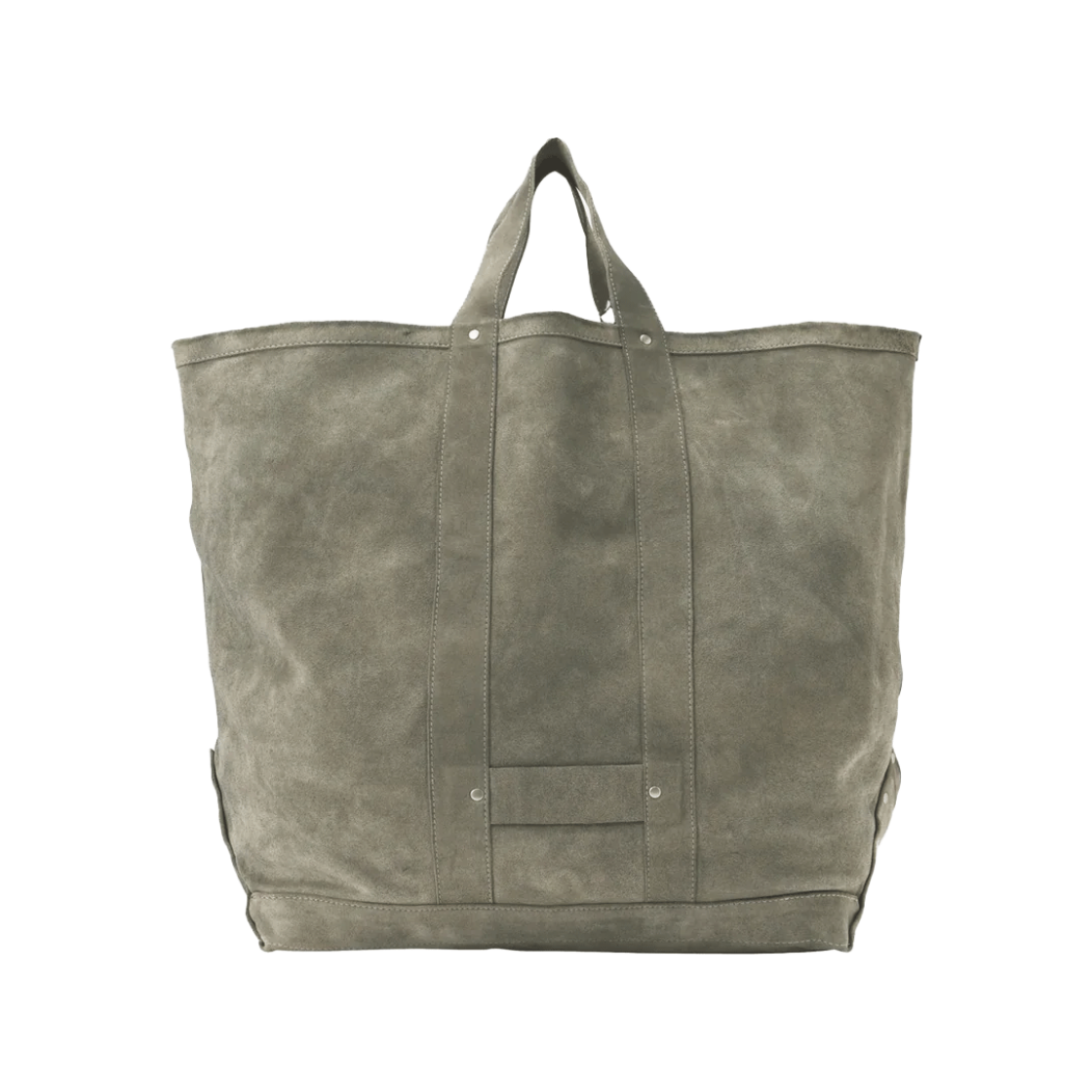 KM6DBGTSS05GY Seven By Seven Cow Leather Tote Bag Gray - 26FW