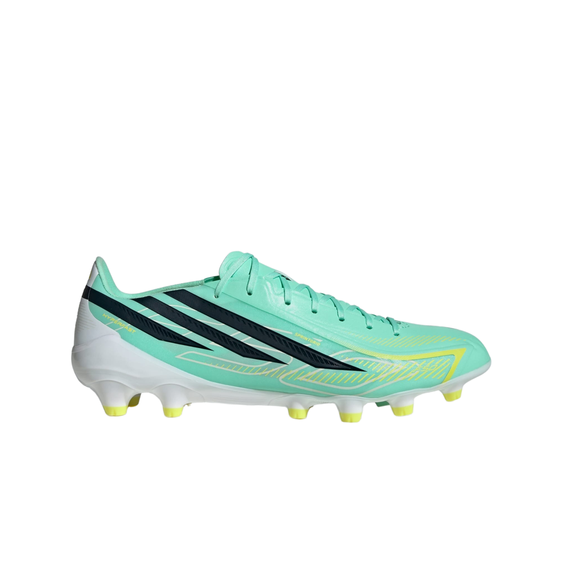 HQ2377 Adidas F50 Hyperfast League HG/AG Pulse Mint Night Navy