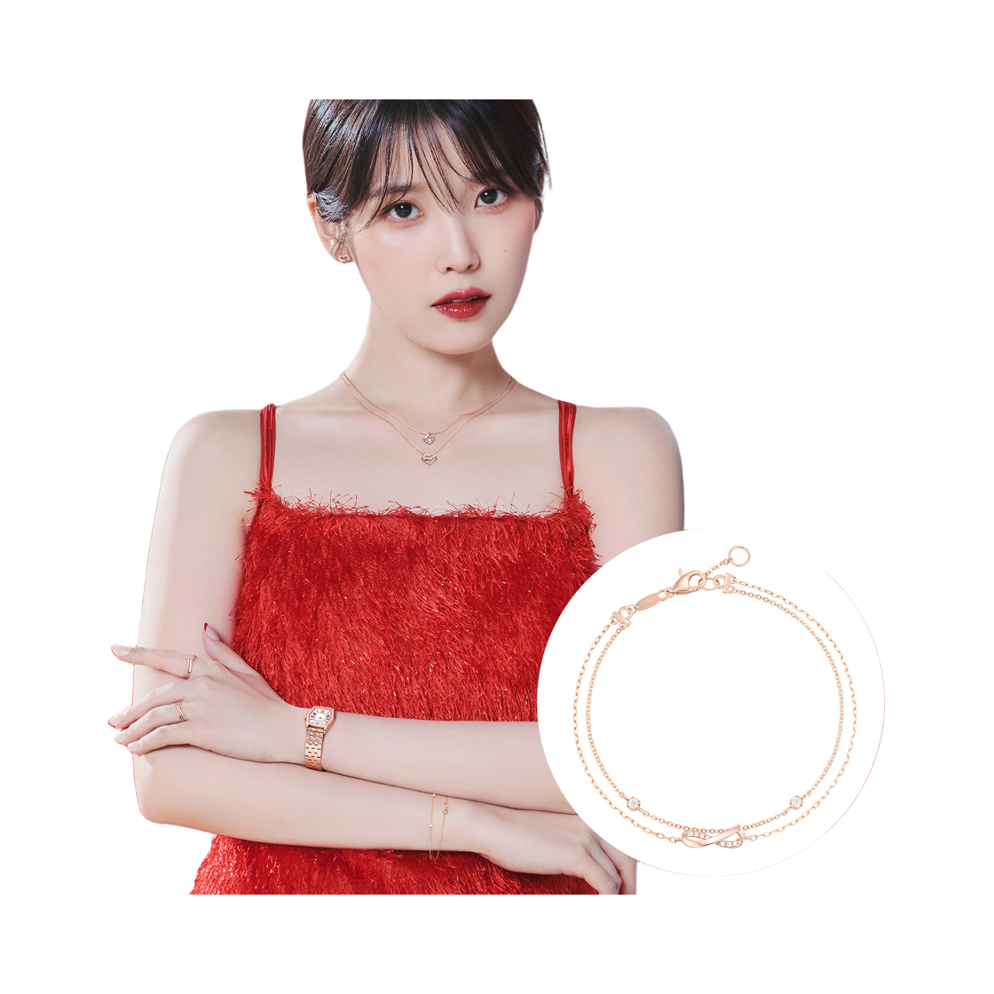 제이에스티나 제이에스티나 ETER 14K 팔찌 (JJERBQ3BS652R47S0)(Jestina Jestina Eter 14K 팔찌 (Jjerbq3Bs652R47S0)) - 2
