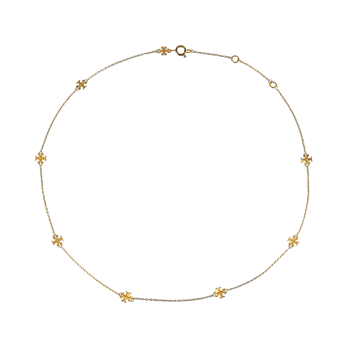 184442-700 (W) Tory Burch Delicate Icon Necklace Tory Gold