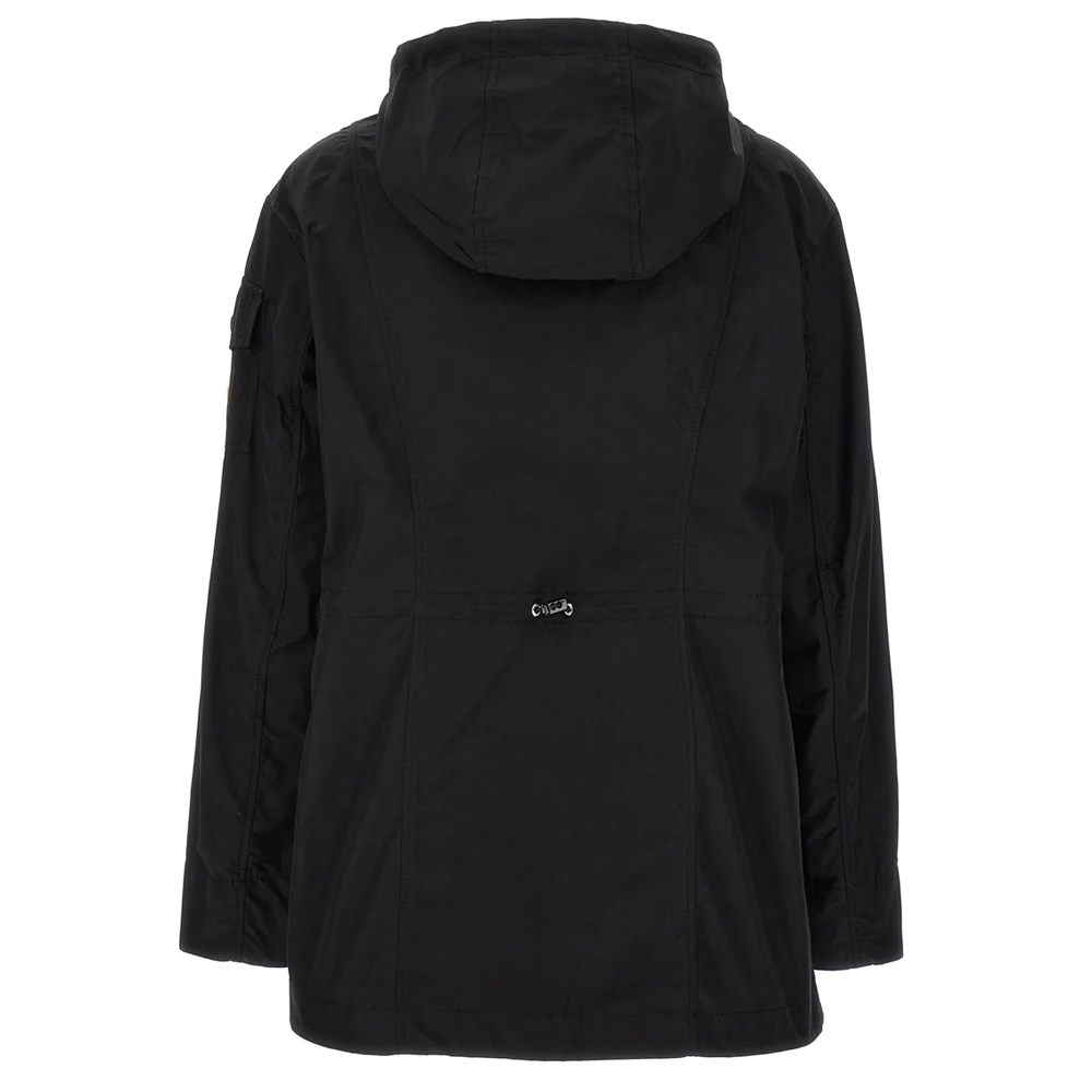 [15% 쿠폰] 몽클레르 LEANDRO 로고 패치 후드 자켓 블랙 - 25SS([15% 쿠폰] Moncler LEANDRO Logo Patch Hooded Jacket Black - 25SS) - 3