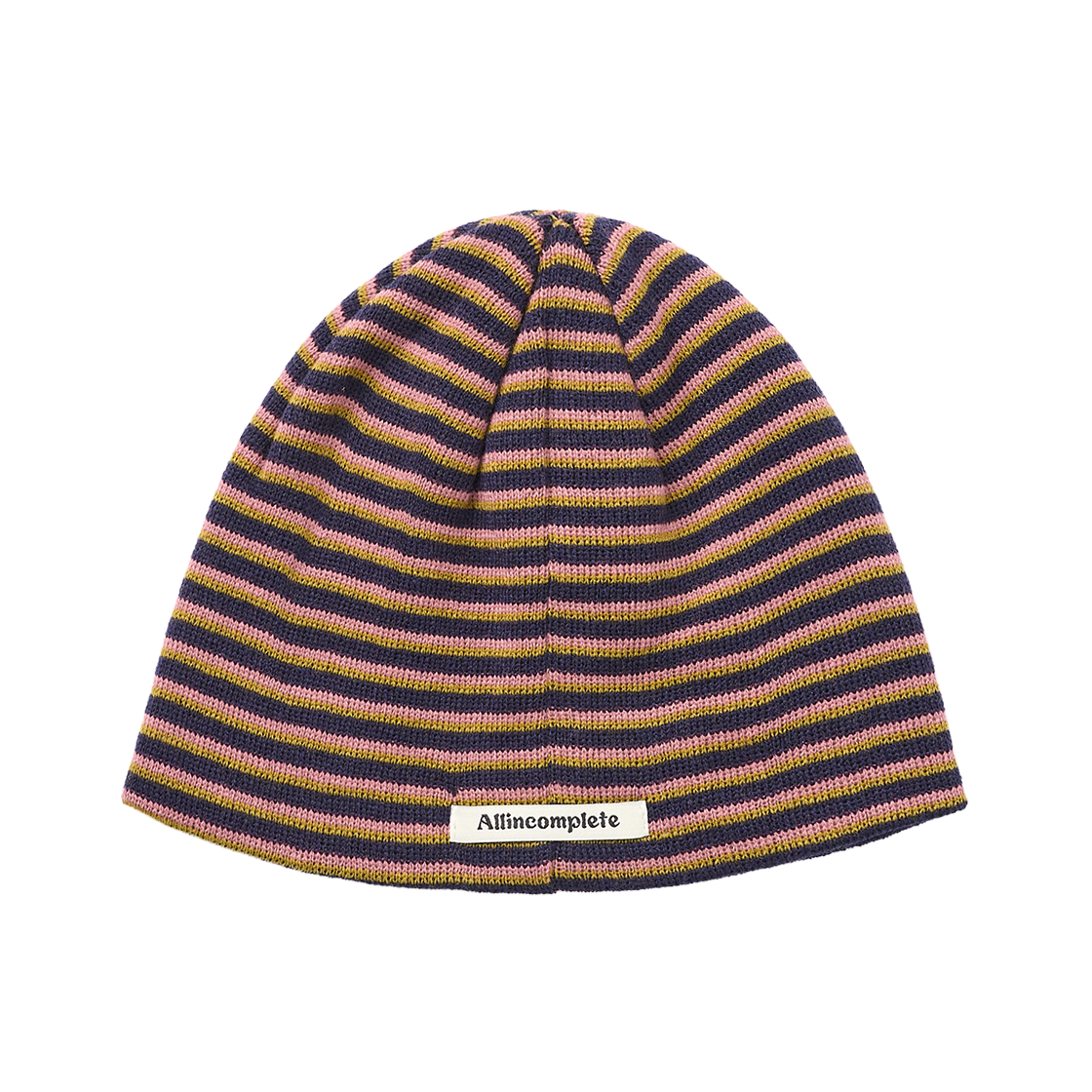 AL26FWBN01SNV Allincomplete 211 Stripe Beanie Navy