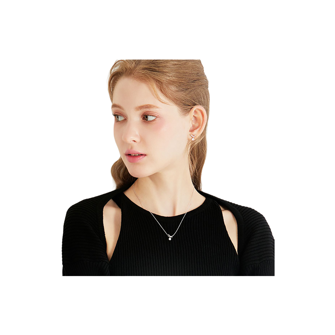 제이에스티나 제이에스티나 HERBOW 목걸이+귀걸이 세트 (SET-J0-1204)(Jestina Jestina Herbow 목걸이+귀걸이 세트 (Set-J0-1204)) - 3
