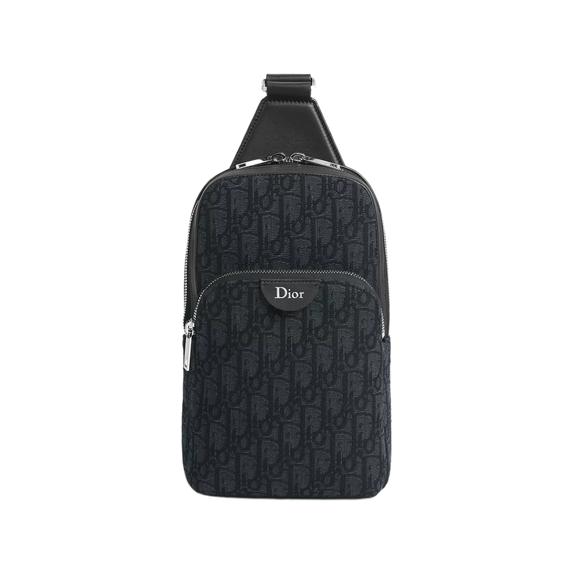 1DBBO103YUS-H03E Dior Rider Sling Bag Dior Oblique Jacquard Black