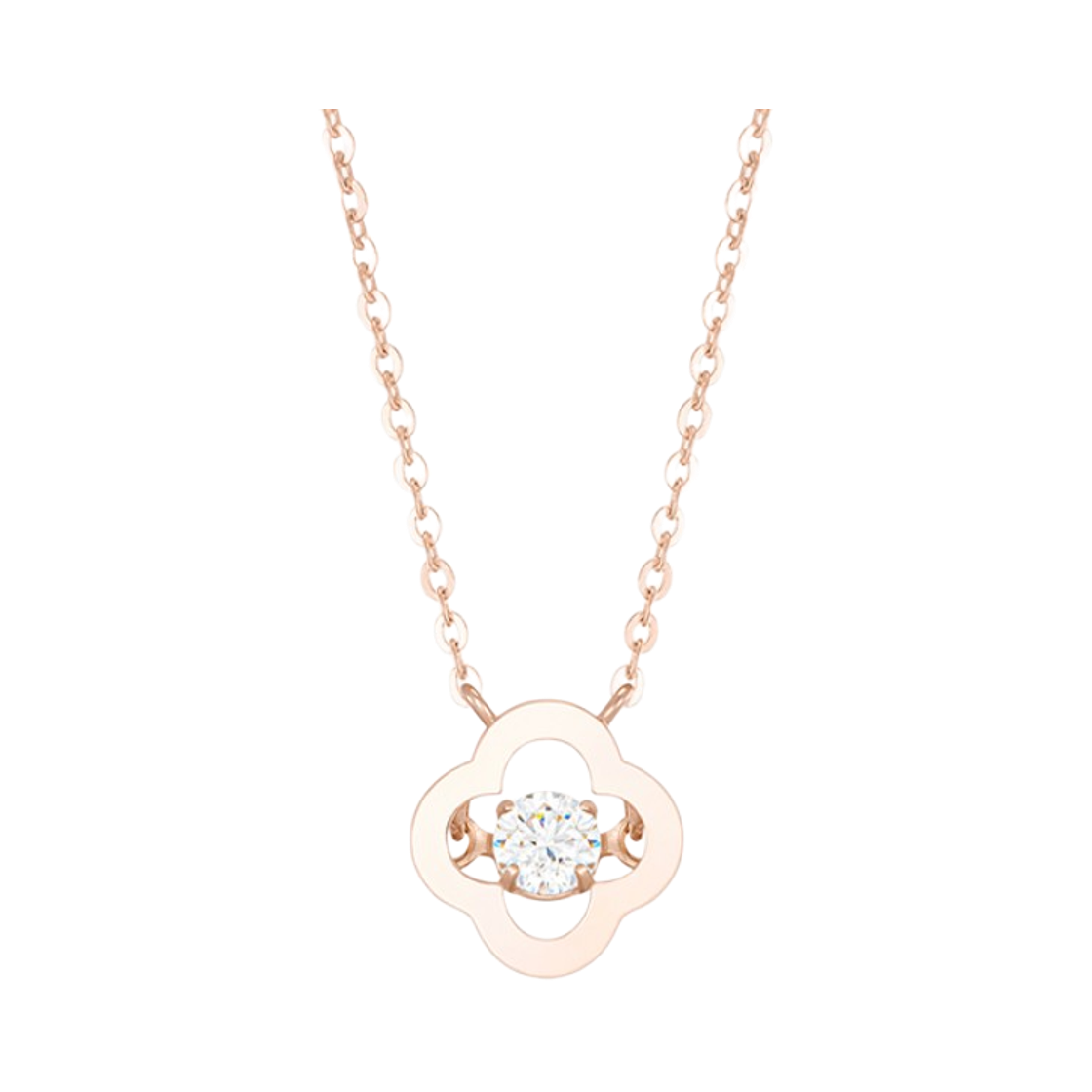 JJCLNQ3BS150R4420 CLOVIA MIOELLO 14K 목걸이 (JJCLNQ3BS150R4420)