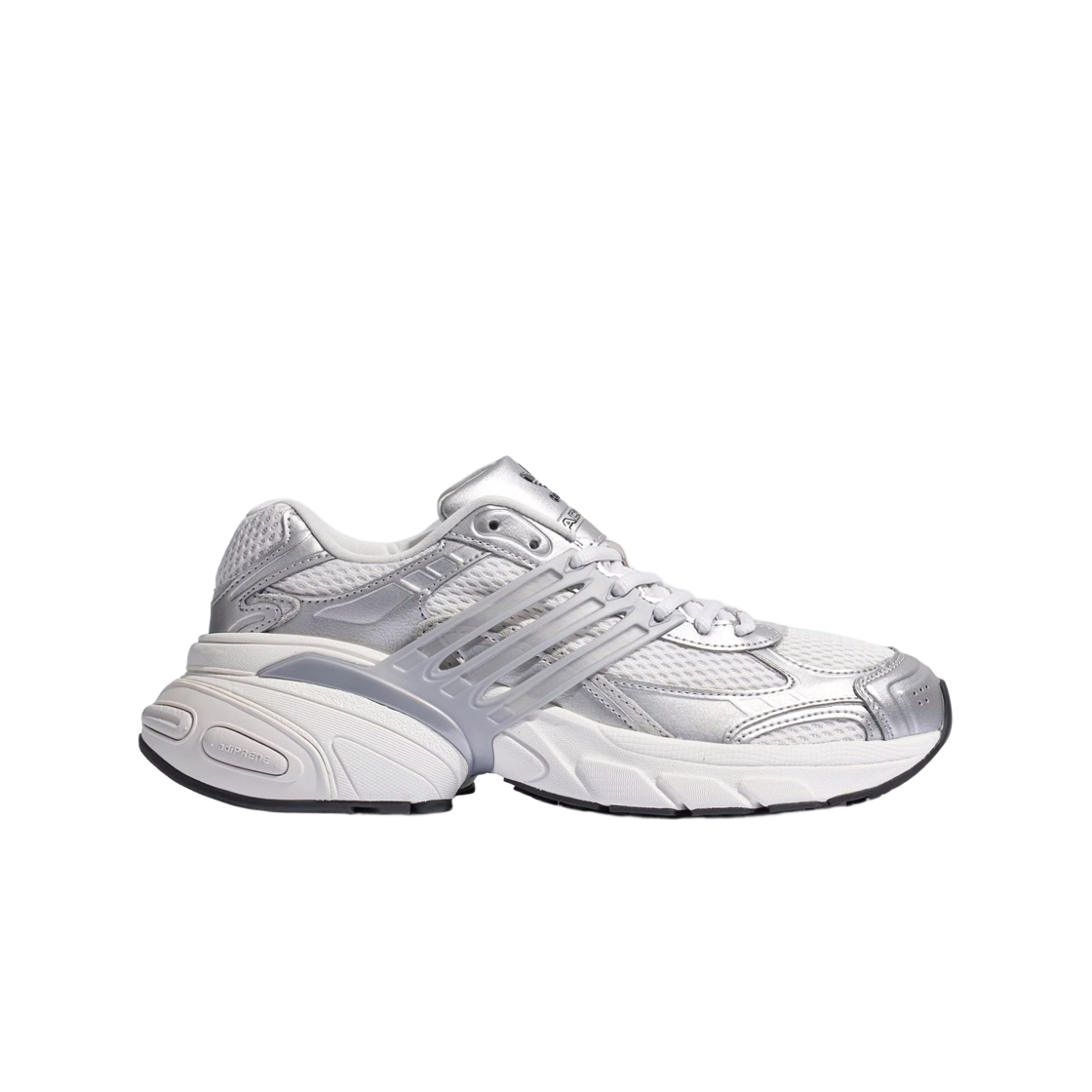 KJ1386 Adidas Adistar XLG Crystal White Silver Metallic