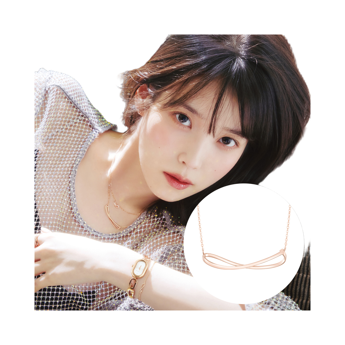 ETER 14K 목걸이 (JJERN03BS658R4420) - 2