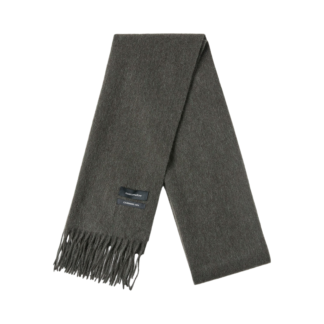 CAAJX26514KHX Customellow Cashmere Scarf Khaki
