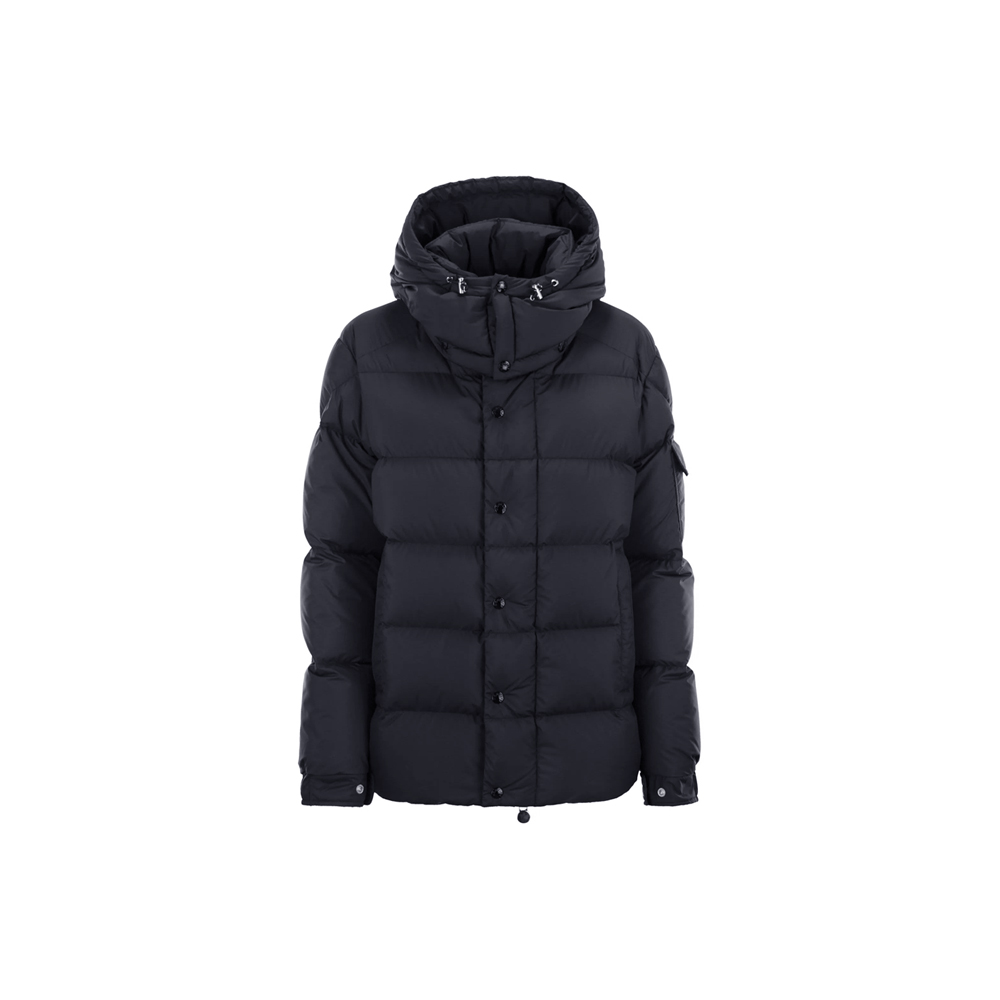 [15% 쿠폰] 몽클레르 마야 70 로고 패치 패딩 자켓 네이비 - 26FW([15% 쿠폰] Moncler Maya 70 Logo Patch Down Jacket Navy - 26FW) - 2