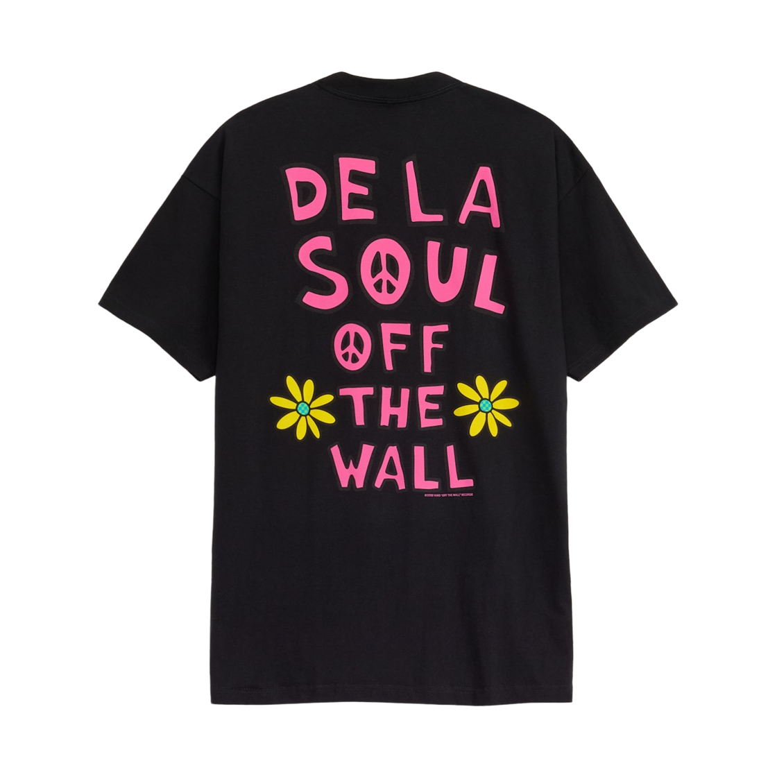 VN00134DBLK Vans x De La Soul D.A.I.S.Y Short Sleeve T-Shirt Black