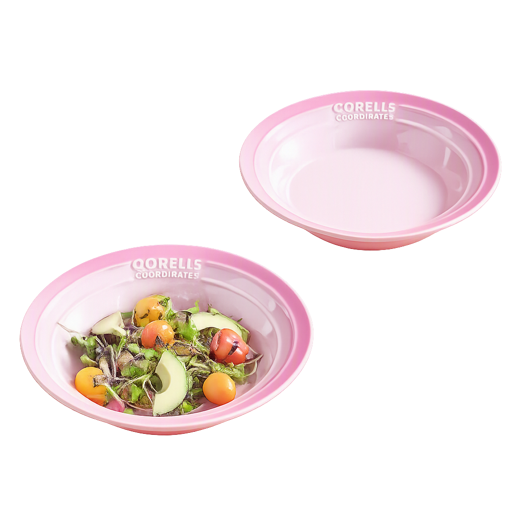 코렐 코디네이츠 브리즈스톤 샐러드볼 2P_핑크(Corelle Coordinates Breeze Stone Salad Bowl 2‑Piece (Pink))