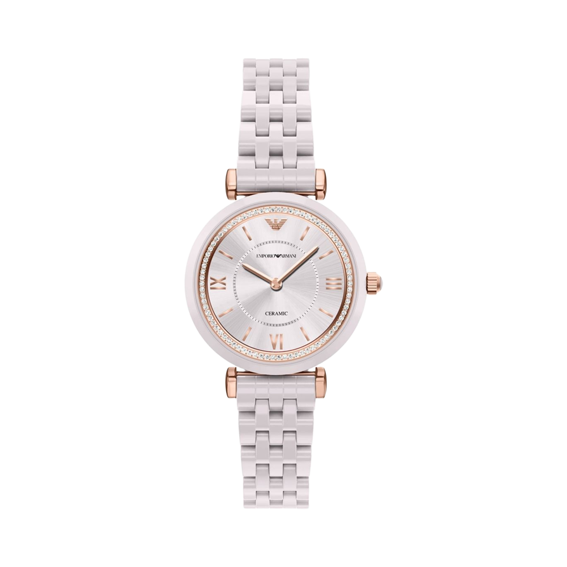 AR70019 (W) Emporio Armani Quartz Two-Hand 32mm Ceramic Nude