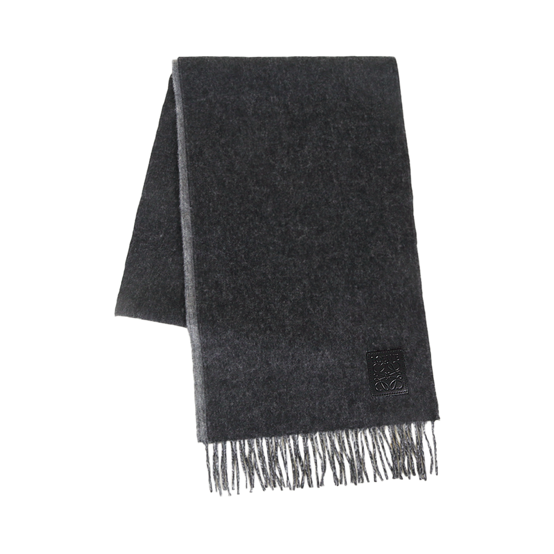 F811251X06 1114 [15% 쿠폰] (W) Loewe Muffler In Wool and Cashmere Black Grey