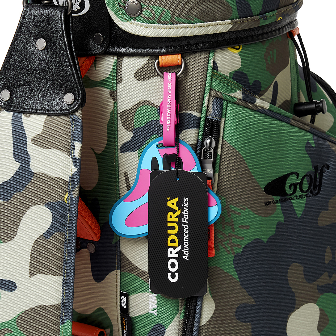 욜프 골프 우드랜드카모 트롤리 캐디백 카키(YORF GOLF Woodland Camo Trolley Caddy Bag Khaki) - 3