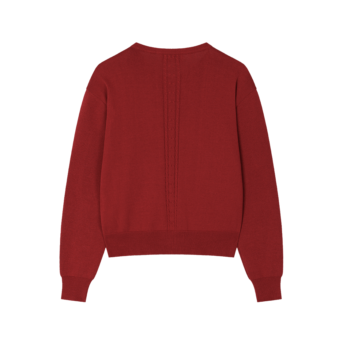 웨이비니스 아가일 체크 카디건 버건디(Waviness Argyle Check Cardigan Burgundy) - 2