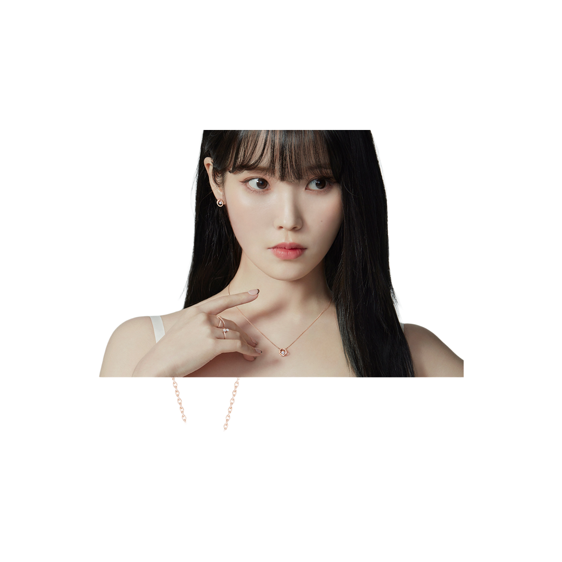 제이에스티나 [아이유PICK] MIOELLO 14K 목걸이+귀걸이 세트 (SET-J0-0627)(Jestina [아이유pick] Mioello 14K 목걸이+귀걸이 세트 (Set-J0-0627)) - 2
