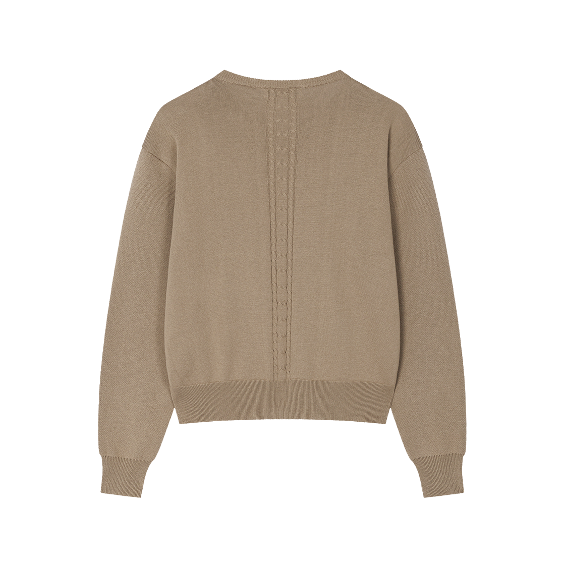 웨이비니스 아가일 체크 카디건 토프(Waviness Argyle Check Cardigan Taupe) - 2
