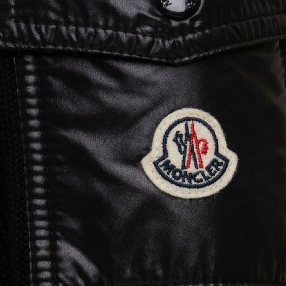 [15% 쿠폰] 몽클레르 로고 패치 니트 믹스 패딩 블랙 - 24FW([15% 쿠폰] Moncler Logo Patch Knit Mix Down Jacket Black - 24FW) - 4