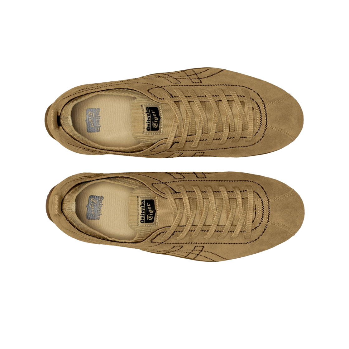 오니츠카 타이거 스크로우 카멜 베이지 블랙(Onitsuka Tiger Sclaw Camel Beige Black) - 2