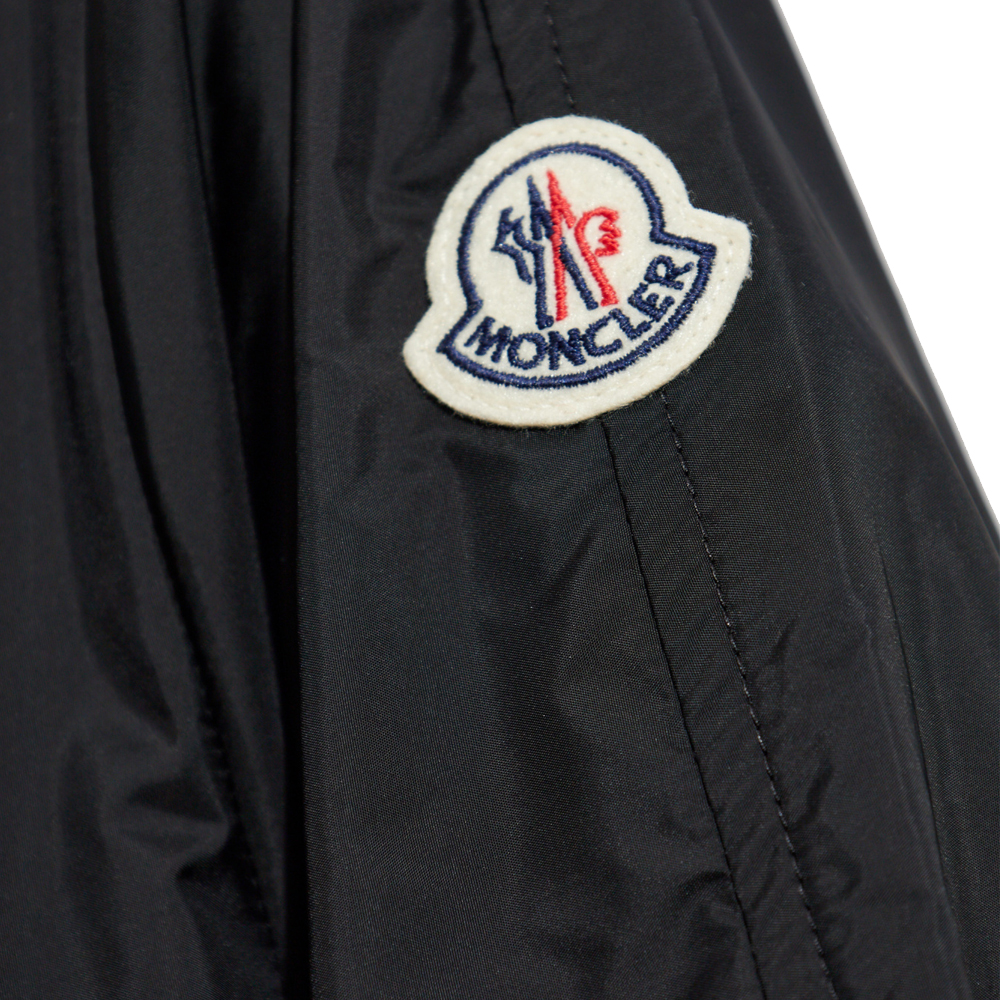 [15% 쿠폰] 몽클레르 히엔고스 로고 패치 롱 후드 자켓 블랙 - 25FW([15% 쿠폰] Moncler Hiengos Logo Patch Long Hooded Jacket Black - 25FW) - 4