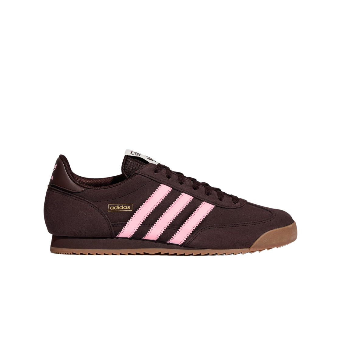 LC1296 Adidas R71 Dark Brown Clear Pink