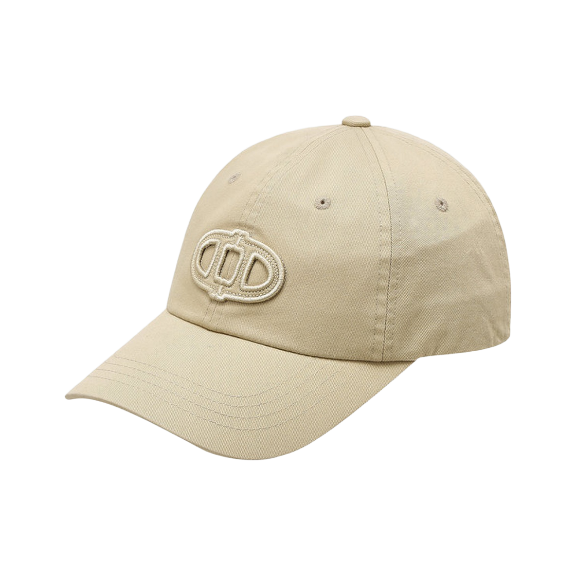 AAHE6F402I2 Athe Vanessabruno Acc [Stamp] Beige Stamp Washed Cotton Cap Normal Beige
