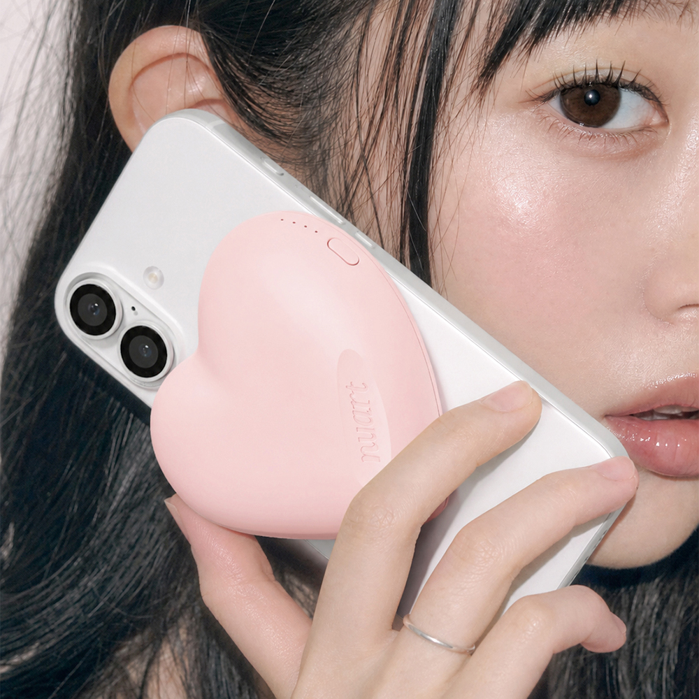 누아트 하트 맥세이프 보조배터리(NUART Heart MagSafe Portable Battery) - 2