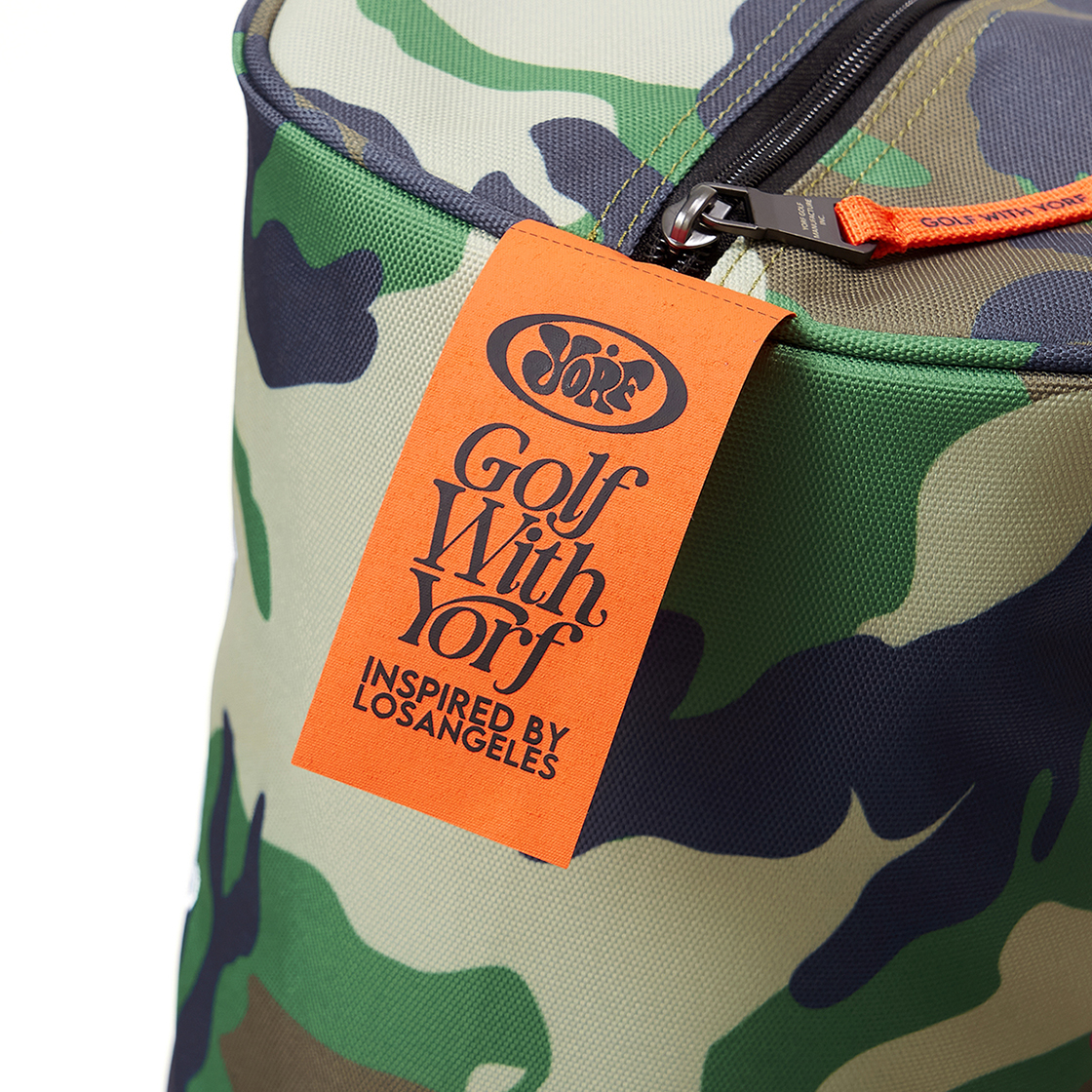 욜프 골프 우드랜드카모 트롤리 캐디백 카키(YORF GOLF Woodland Camo Trolley Caddy Bag Khaki) - 2