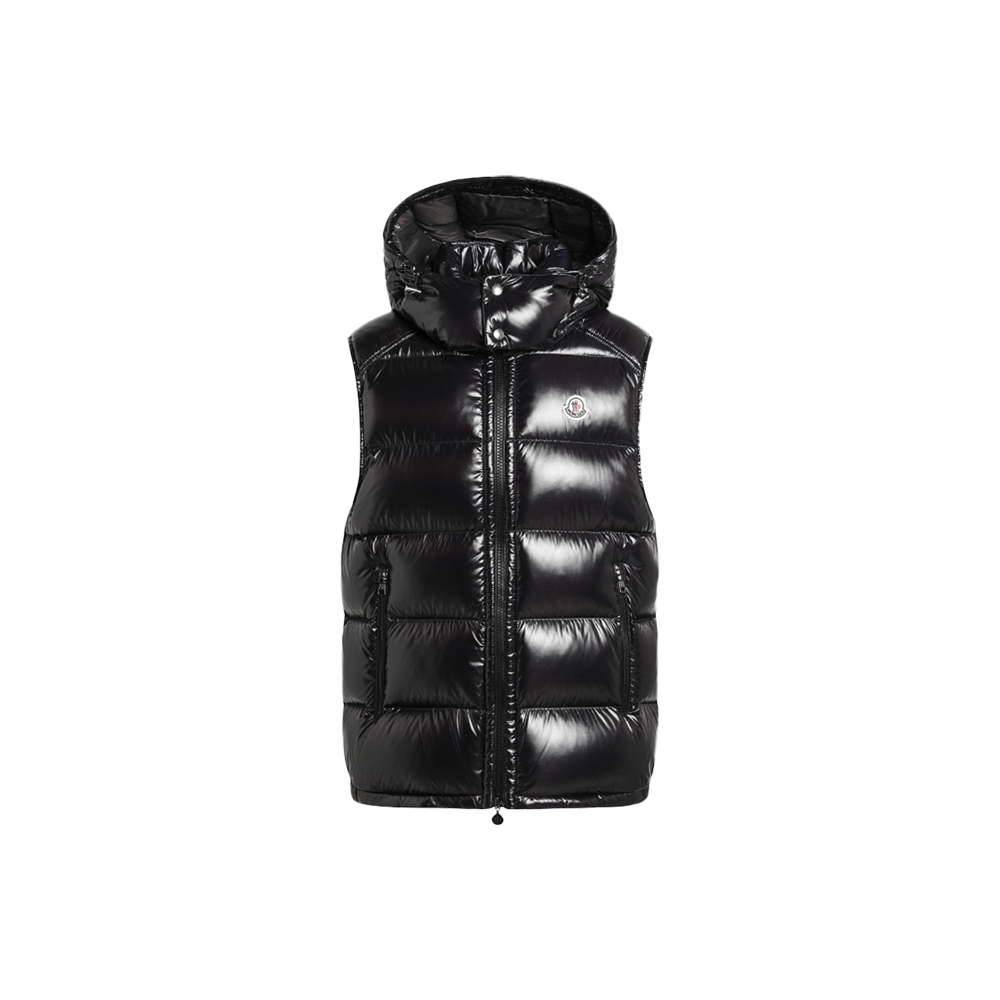 [15% 쿠폰] 몽클레르 보르메스 로고 패치 패딩 조끼 블랙 - 26FW([15% 쿠폰] Moncler Bormes Logo Patch Down Vest Black - 26FW) - 2