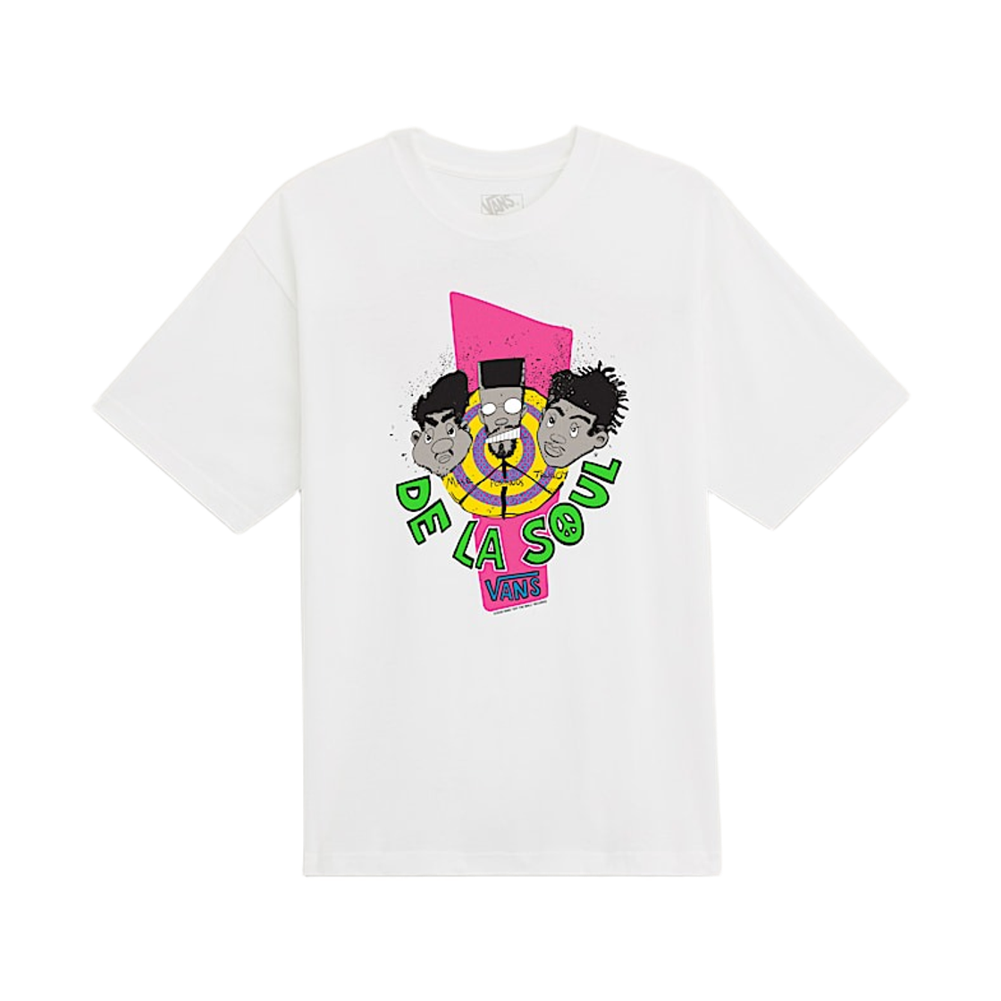 VN00134CWHT Vans x De La Soul Plugs T-Shirt White
