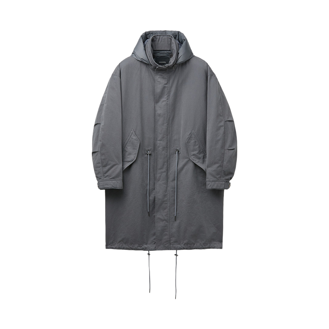 CWUAW26772GYX Customellow Hood-Lined Field Coat Gray