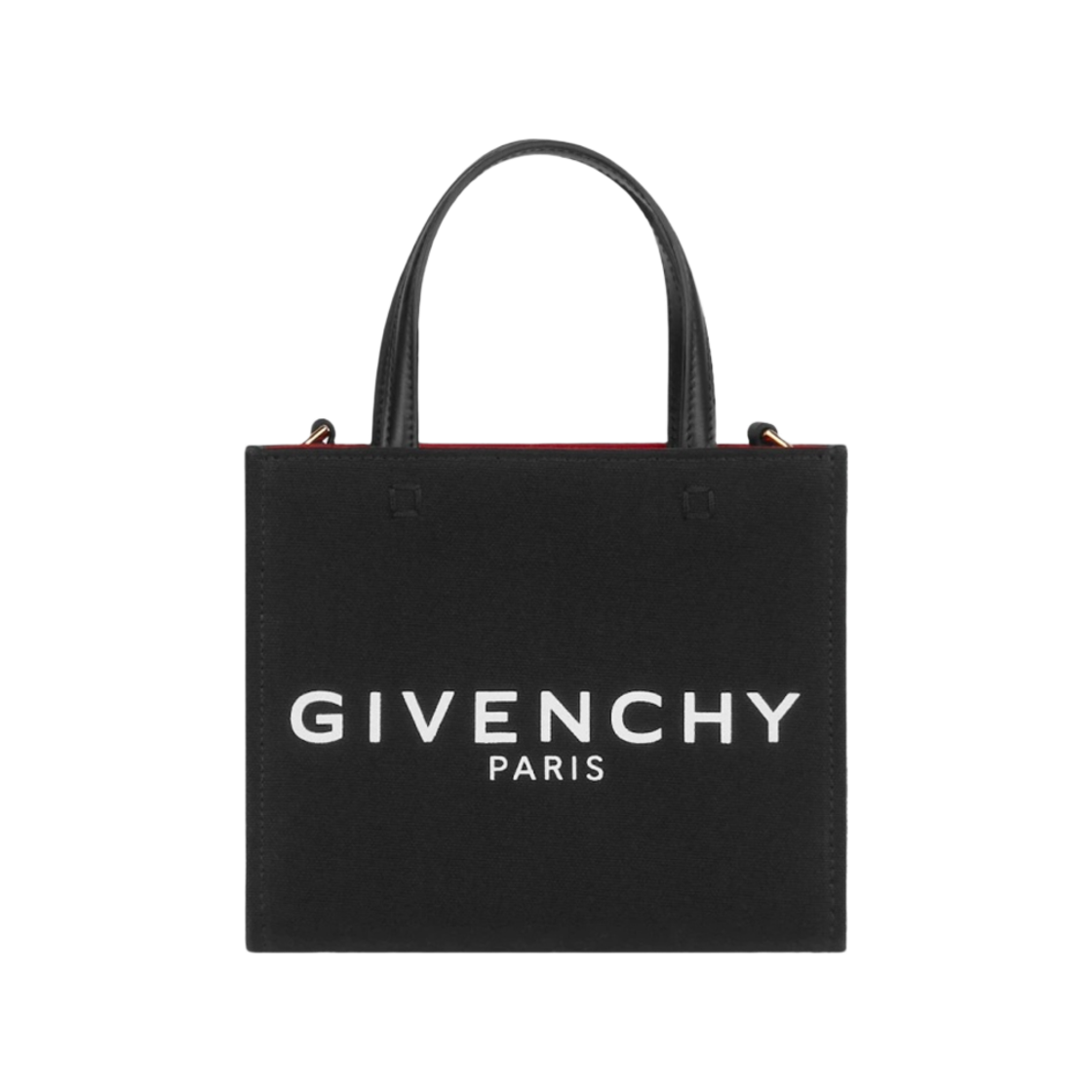 BB50N0B1F1-001 Givenchy Mini G Tote Shopping Bag in Canvas Black