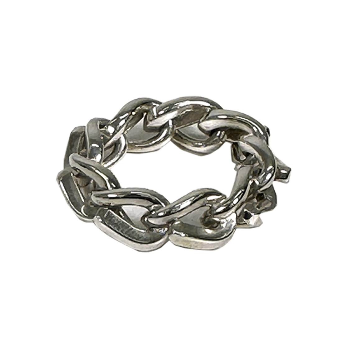 ITFBW6K7JEM8 Tiffany & Co. Men Chain Link Ring Sterling Silver