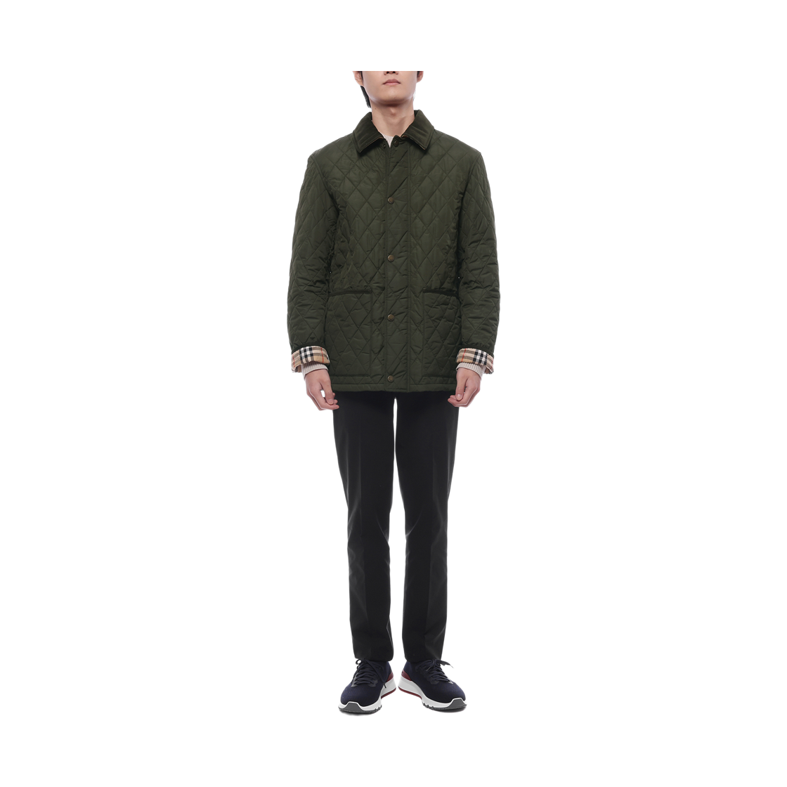 [15% 쿠폰] 버버리 퀼티드 나일론 반 자켓 셰일 그린([15% 쿠폰] Burberry Quilted Nylon Barn Jacket Shale Green) - 3