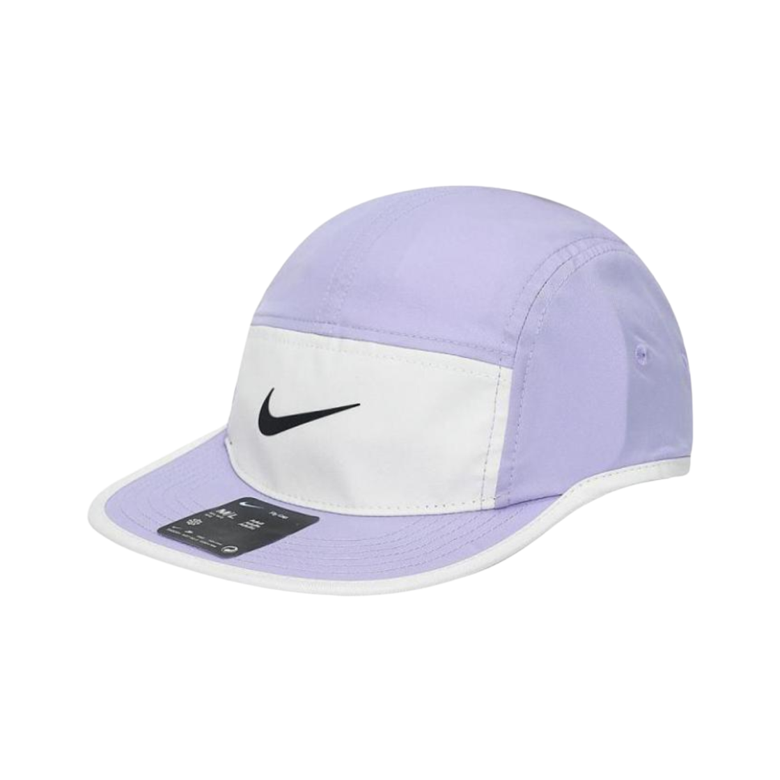 FB5624-533 Nike Dri-Fit Fly Unstructured Swoosh Cap Lilac Ice Phantom
