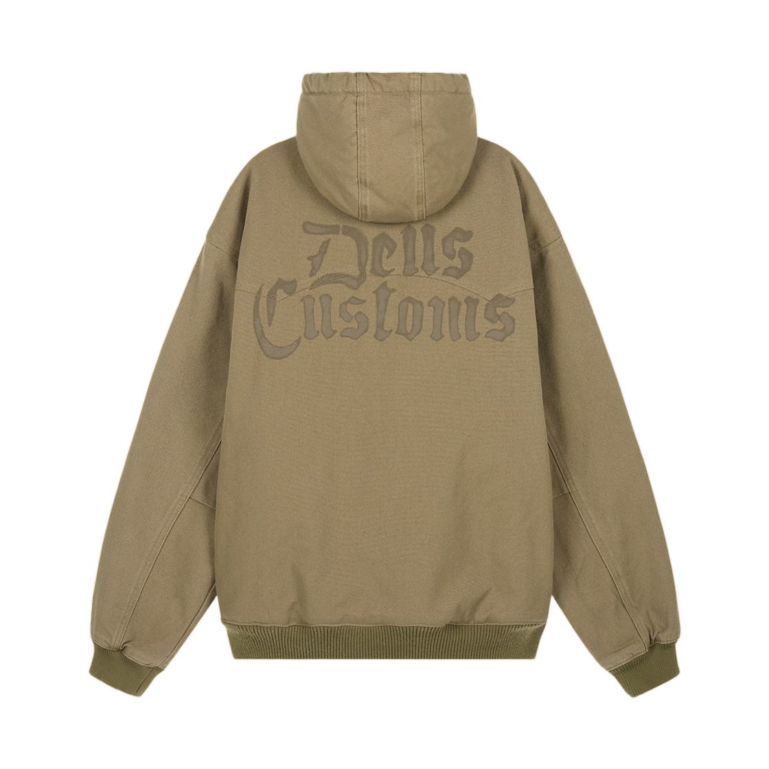 데우스 엑스 마키나 백타입 퍼 후드 자켓 카키(Deus Ex Machina Backtype Fur Hoodie Jacket Khaki) - 2