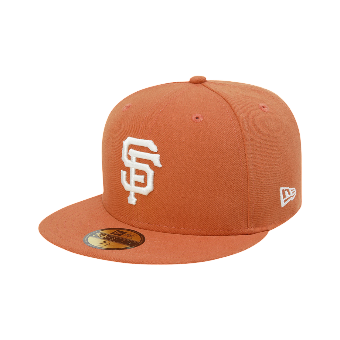 15411778 New Era MLB San Francisco Giants Color Point Fitted Cap Orange White