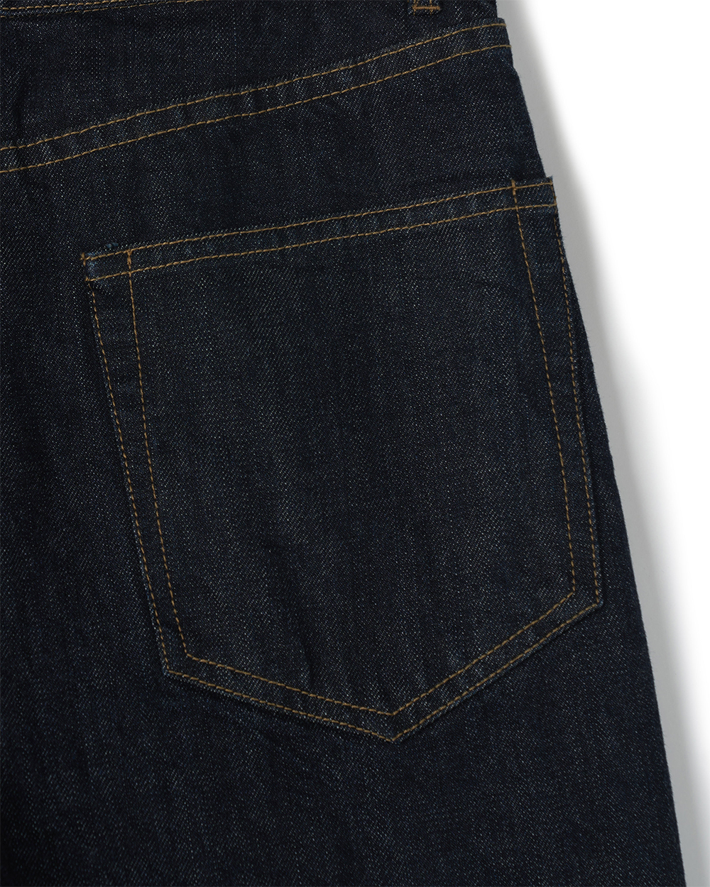 선데이세레머니 스트레이트 재패니즈 데님 팬츠 - 로우 인디고(Sunday Ceremony Straight Japanese Denim Pants - Raw Indigo) - 6
