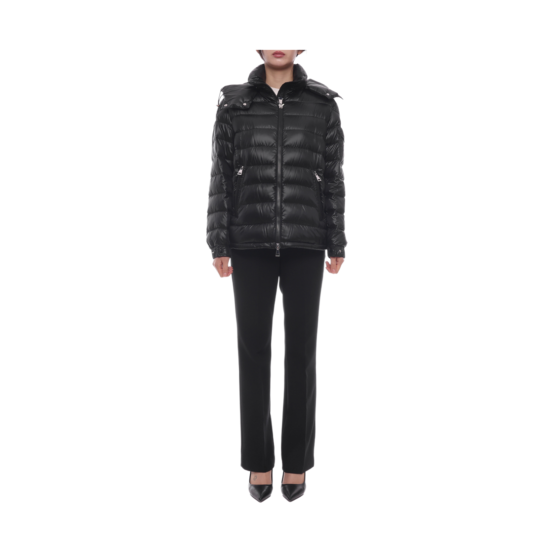 [15% 쿠폰] (W) 몽클레르 달레스 후드 쇼트 다운 자켓 블랙 - 26SS([15% 쿠폰] (W) Moncler Dalles Hooded Short Down Jacket Black - 26SS) - 3