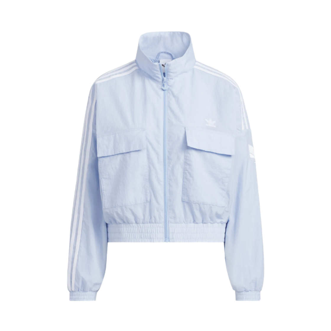 KG8514 (W) Adidas Originals Crop Track Top Pale Blue - KR Sizing