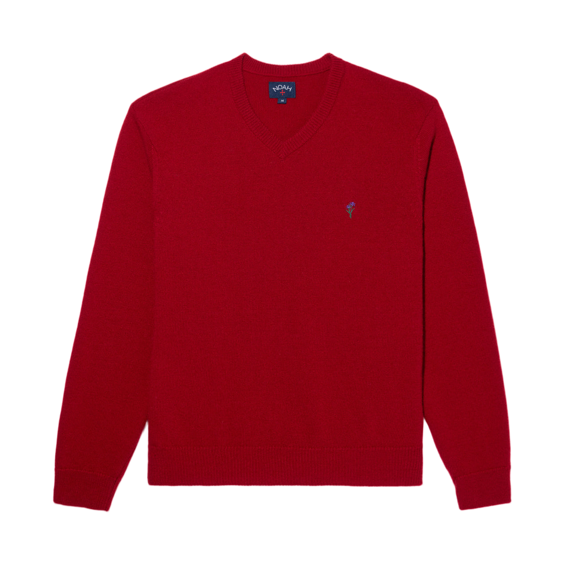노아 브이넥 메리노 스웨터 레드(Noah V-Neck Merino Sweater Red)