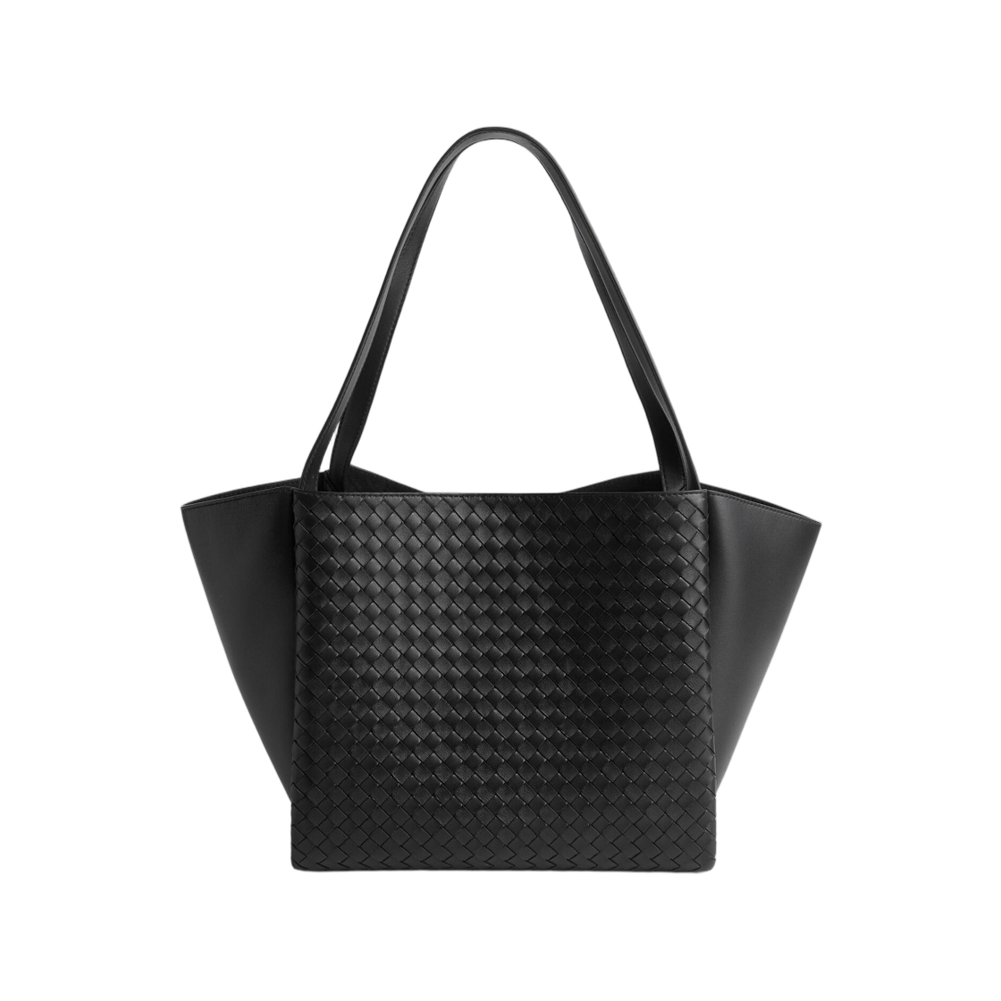 A006T5V60G01007 Bottega Veneta Corso Black Brass Vibrato