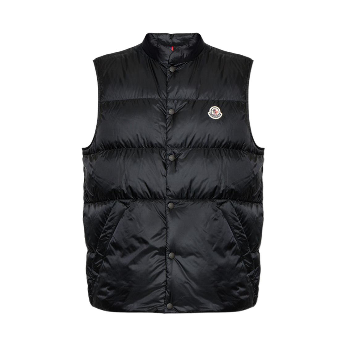 1A000 28 597YF 999 [15% 쿠폰] Moncler Tuquerouye Logo Patch Down Vest Black - 26FW